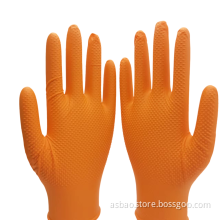 Diamond Pattern Oil Resistant Gloves Car Repair Gloves